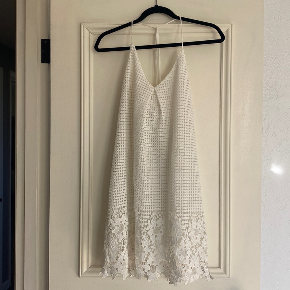 Astr The Label size medium white dress.